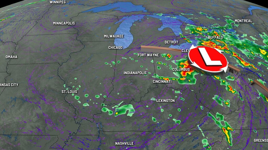Cool and showery start to the week in central Indiana as upper low lingers | May 5, 2025