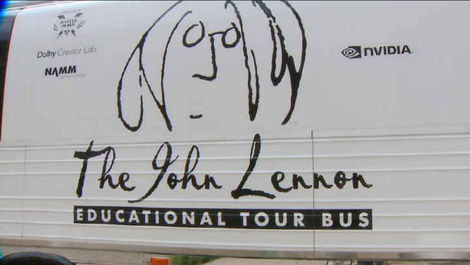 University of Indianapolis invites all to hop on board the John Lennon Educational Tour Bus
