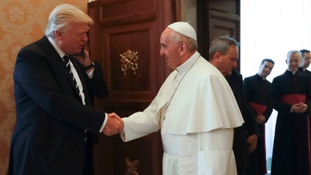 Trump draws criticism with AI image of himself as the pope ahead of the papal conclave