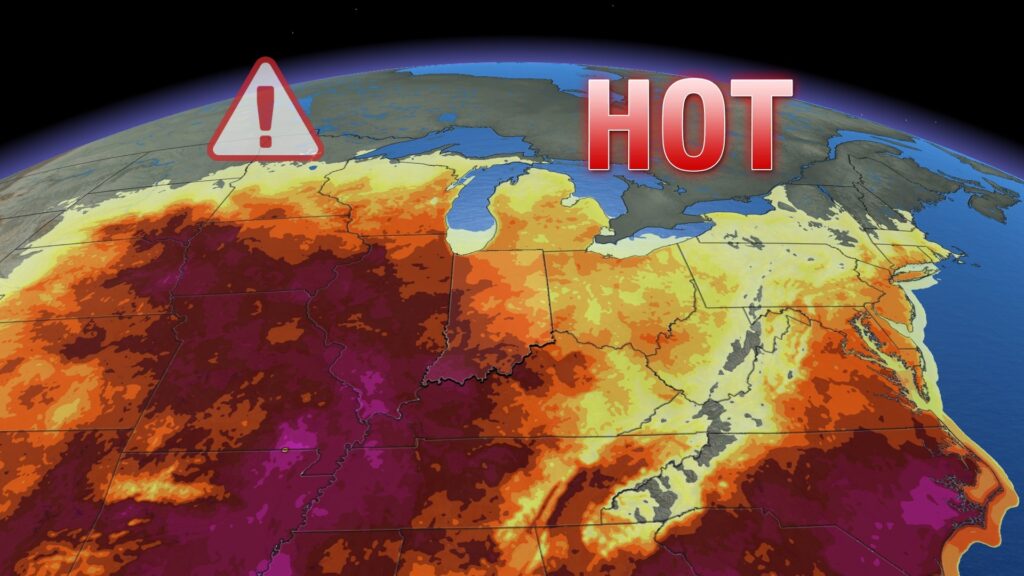 Extreme heat continues across central Indiana, some relief in sight late week | July 28, 2025
