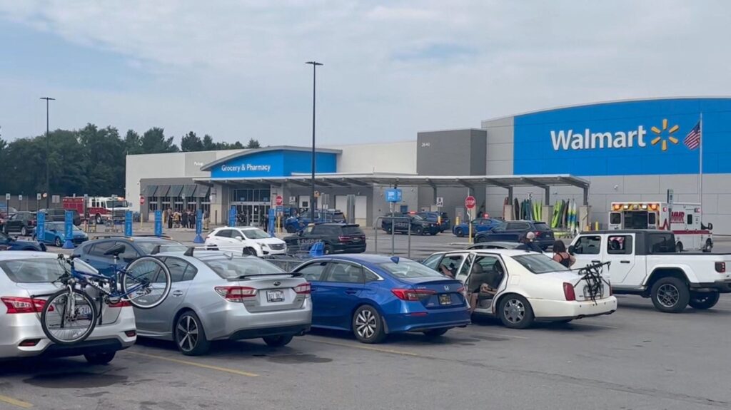 Bystanders stop suspect during knife attack at Michigan Walmart