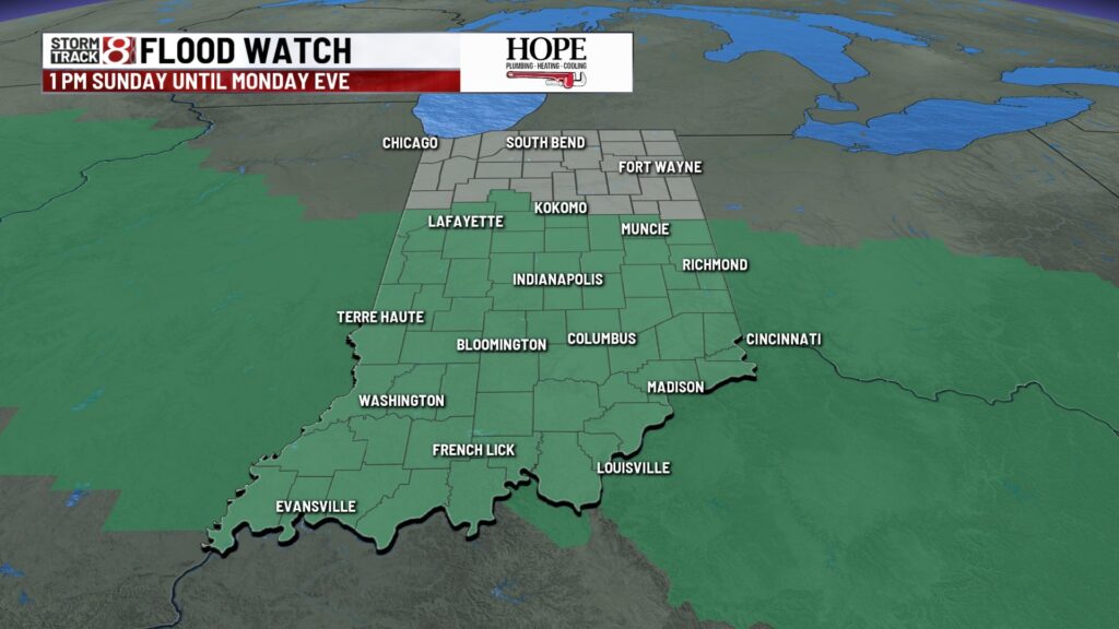 Few strong storms Sunday, flood watch until Monday evening | July 20, 2025