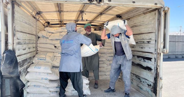 Instability, war and closed borders: How aid workers get emergency food to hungry Afghan children