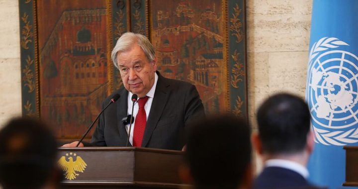 UN chief hails Syria’s ‘moment of possibility’ on first visit since fall of Assad regime