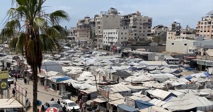 Flour sacks turned flood barriers: Gaza faces another winter without safe shelter